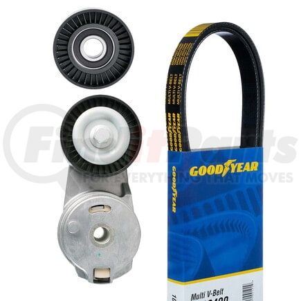 3182 by GOODYEAR BELTS - Serpentine Belt Drive Kit