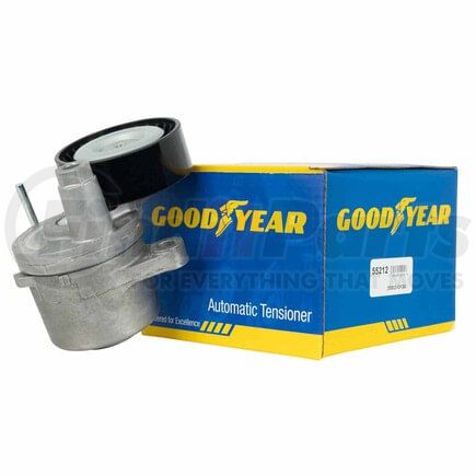 55212 by GOODYEAR BELTS - Accessory Drive Belt Tensioner Pulley - FEAD Automatic Tensioner, 2.75 in. Outside Diameter, Thermoplastic