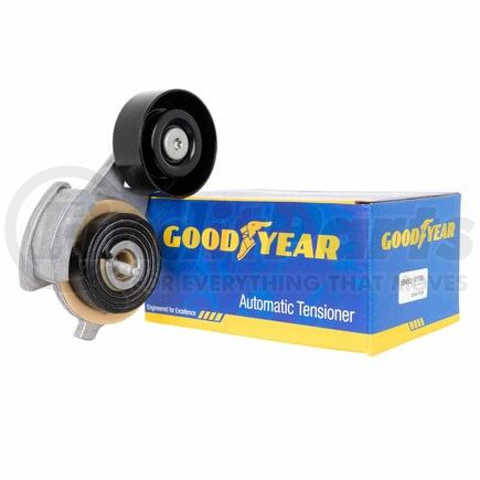 55453 by GOODYEAR BELTS - Accessory Drive Belt Tensioner Pulley - FEAD Automatic Tensioner, Steel