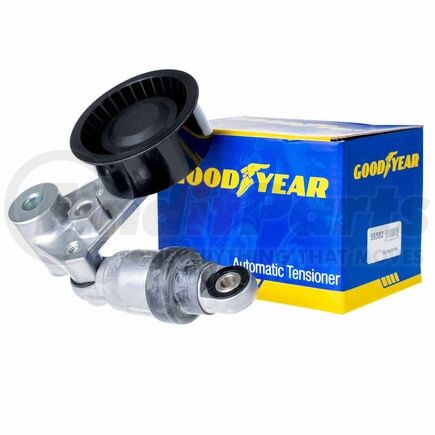 55582 by GOODYEAR BELTS - Accessory Drive Belt Tensioner Pulley - FEAD Automatic Tensioner, 2.75 in. Outside Diameter, Thermoplastic