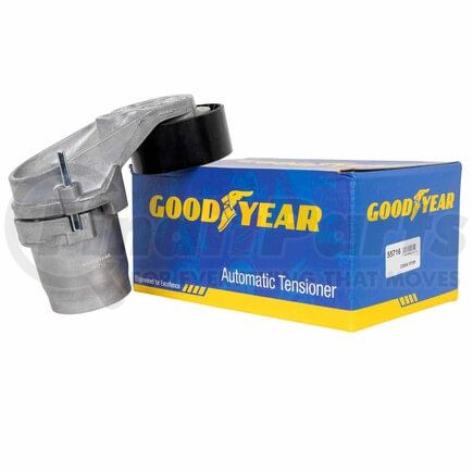 55716 by GOODYEAR BELTS - Accessory Drive Belt Tensioner Pulley - FEAD Automatic Tensioner, 2.75 in. Outside Diameter, Thermoplastic