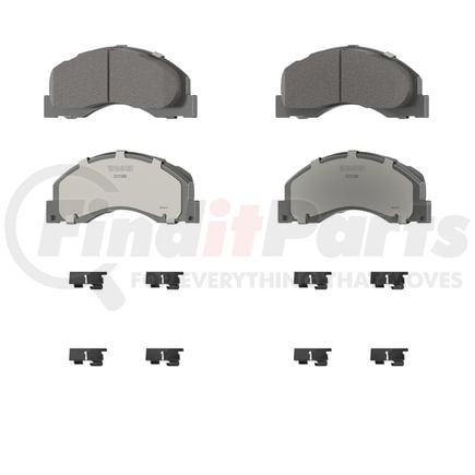 OEX1328M by WAGNER - OEX Semi-Met Brake Pad