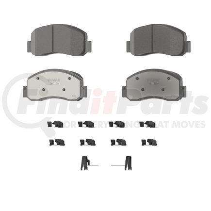 OEX1333M by WAGNER - OEX Semi-Met Brake Pad