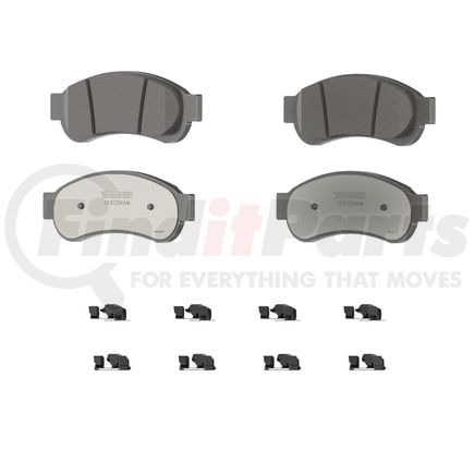 OEX1334M by WAGNER - OEX Semi-Met Brake Pad