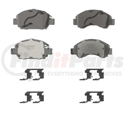 OEX1363A by WAGNER - OEX Ceramic Brake Pad