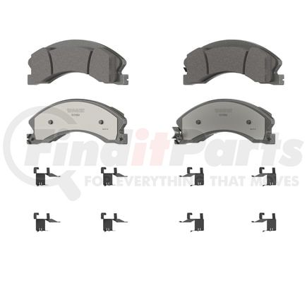 OEX1565A by WAGNER - OEX Ceramic Brake Pad