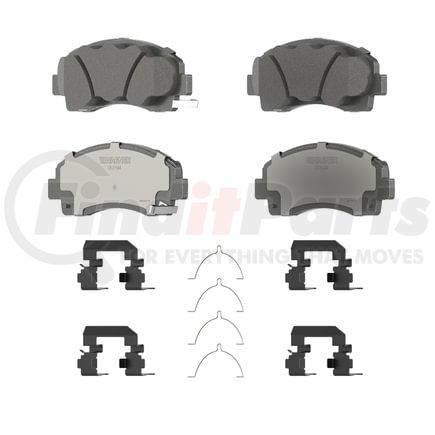 OEX1584 by WAGNER - OEX CERAMIC BRAKE PAD