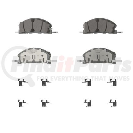 OEX1611AM by WAGNER - OEX Semi-Met Brake Pad