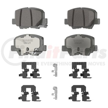 Wagner OEX1679 Disc Brake Pad Set OEX Ceramic Brake Pad