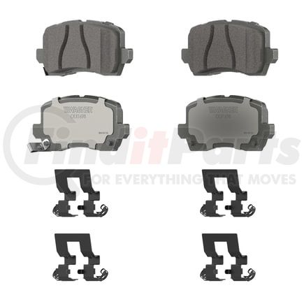 Wagner OEX1698 Disc Brake Pad Set OEX Ceramic Brake Pad