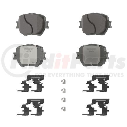 OEX1733 by WAGNER - OEX Ceramic Brake Pad