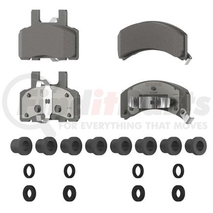 OEX369M by WAGNER - OEX Ceramic Disc Pad Set