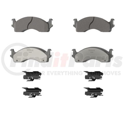 Wagner OEX655M Disc Brake Pad Set OEX Ceramic Disc Pad Set