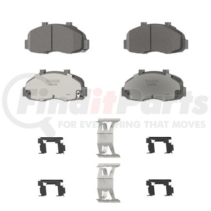 OEX679M by WAGNER - OEX Semi - Met Disc Pad Set