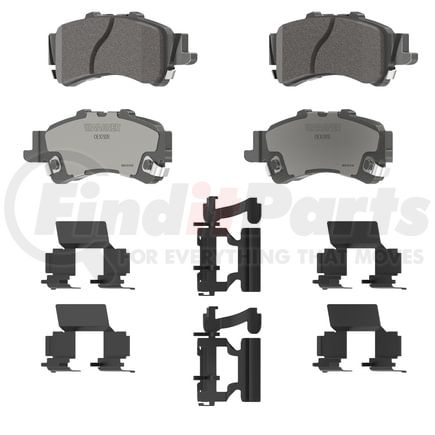 OEX792B by WAGNER - OEX Ceramic Brake Pad