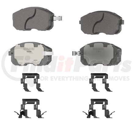 OEX815A by WAGNER - OEX Ceramic Disc Pad Set