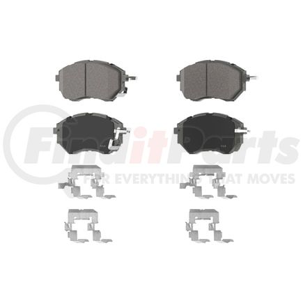 Wagner QC1078 Disc Brake Pad Set Wagner Brake ThermoQuiet QC1078 Ceramic Disc Brake Pad Set