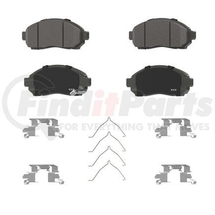 QC1094 by WAGNER - Wagner Brake ThermoQuiet QC1094 Ceramic Disc Brake Pad Set