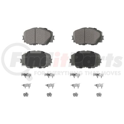 QC1211 by WAGNER - Wagner Brake ThermoQuiet QC1211 Ceramic Disc Brake Pad Set