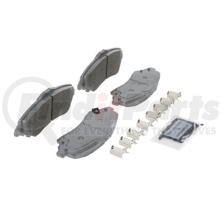 QC1273 by WAGNER - Wagner Brake ThermoQuiet QC1273 Ceramic Disc Brake Pad Set