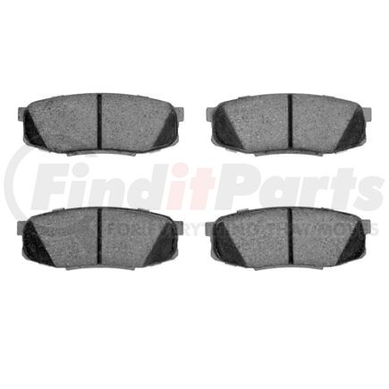 1310-1304-00 by DYNAMIC FRICTION COMPANY - 3000 Ceramic Brake Pads