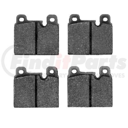 1311-0287-00 by DYNAMIC FRICTION COMPANY - 3000 Semi-Metallic Brake Pads