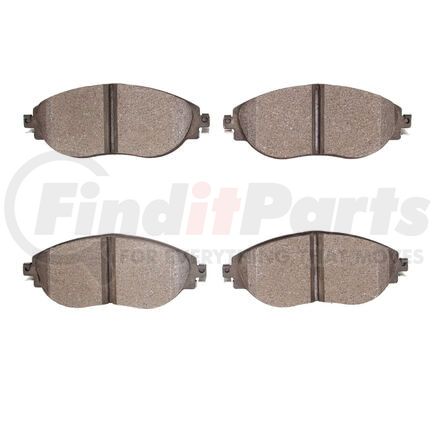 1311-1633-00 by DYNAMIC FRICTION COMPANY - 3000 Semi-Metallic Brake Pads