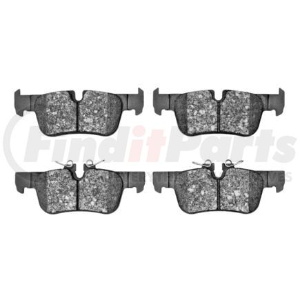 1311-1762-00 by DYNAMIC FRICTION COMPANY - 3000 Semi-Metallic Brake Pads