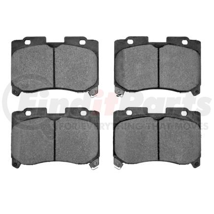 1551-0629-00 by DYNAMIC FRICTION COMPANY - 5000 Advanced Brake Pads - Ceramic