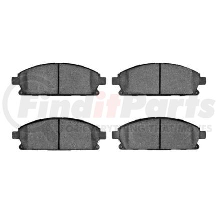 1551-0691-00 by DYNAMIC FRICTION COMPANY - 5000 Advanced Brake Pads - Ceramic