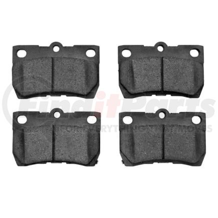 1551-1113-00 by DYNAMIC FRICTION COMPANY - 5000 Advanced Brake Pads - Ceramic