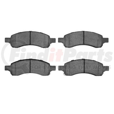 1551-1169-10 by DYNAMIC FRICTION COMPANY - 5000 Advanced Brake Pads - Ceramic