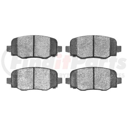 1551-1734-00 by DYNAMIC FRICTION COMPANY - 5000 Advanced Brake Pads - Ceramic