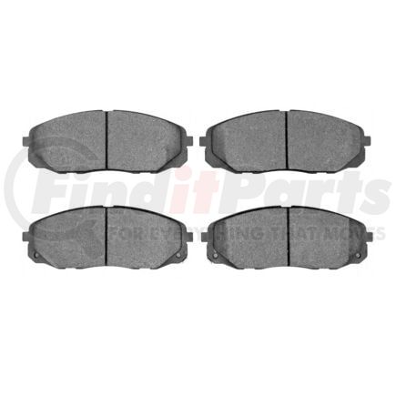 1551-1814-00 by DYNAMIC FRICTION COMPANY - 5000 Advanced Brake Pads - Ceramic