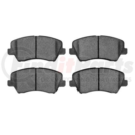 1551-1828-00 by DYNAMIC FRICTION COMPANY - 5000 Advanced Brake Pads - Ceramic