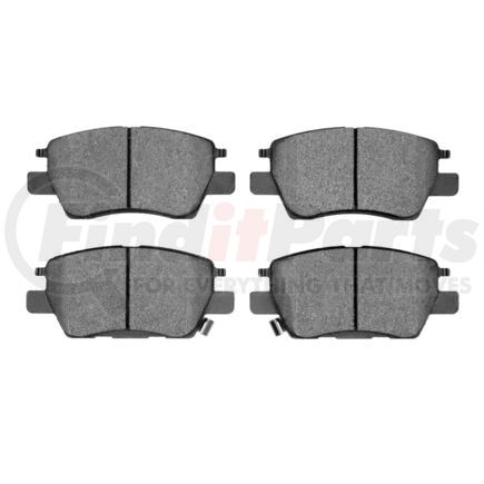 1551-1844-00 by DYNAMIC FRICTION COMPANY - 5000 Advanced Brake Pads - Ceramic