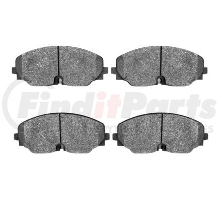 1551-2074-00 by DYNAMIC FRICTION COMPANY - 5000 Advanced Brake Pads - Ceramic