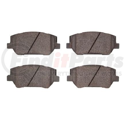 1551-2198-00 by DYNAMIC FRICTION COMPANY - 5000 Advanced Brake Pads - Ceramic