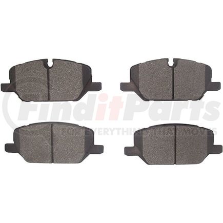 1551-2314-10 by DYNAMIC FRICTION COMPANY - 5000 Advanced Brake Pads - Low Metallic