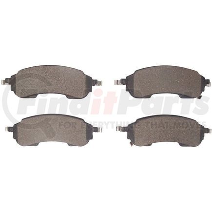 1551-2414-00 by DYNAMIC FRICTION COMPANY - 5000 Advanced Brake Pads - Ceramic