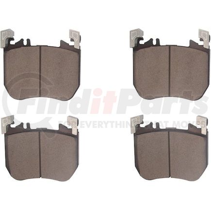 1551-2424-00 by DYNAMIC FRICTION COMPANY - 5000 Advanced Brake Pads - Ceramic