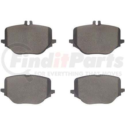 1551-2425-00 by DYNAMIC FRICTION COMPANY - 5000 Advanced Brake Pads - Ceramic