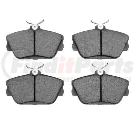 1552-0598-00 by DYNAMIC FRICTION COMPANY - 5000 Advanced Brake Pads - Ceramic