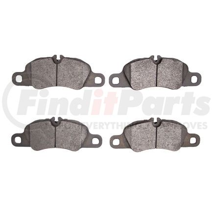 1552-1389-00 by DYNAMIC FRICTION COMPANY - 5000 Advanced Brake Pads - Low Metallic