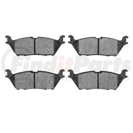 1552-1790-00 by DYNAMIC FRICTION COMPANY - 5000 Advanced Brake Pads - Semi Metallic