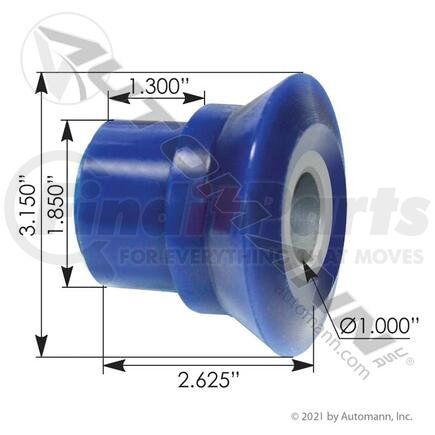 TRB6003UB by AUTOMANN - TORQUE ROD POLY BUSHING REYCO