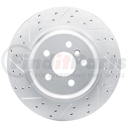 830-31169D by DYNAMIC FRICTION COMPANY - Geoperformance Rotor - Drilled and Slotted