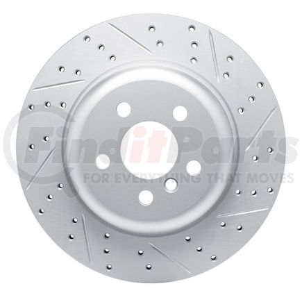 830-31170D by DYNAMIC FRICTION COMPANY - Geoperformance Rotor - Drilled and Slotted