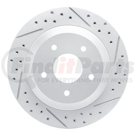 830-47021R by DYNAMIC FRICTION COMPANY - Geoperformance Rotor - Drilled and Slotted