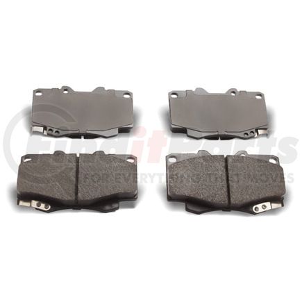 1551-0436-00 by DYNAMIC FRICTION COMPANY - 5000 Advanced Brake Pads - Ceramic